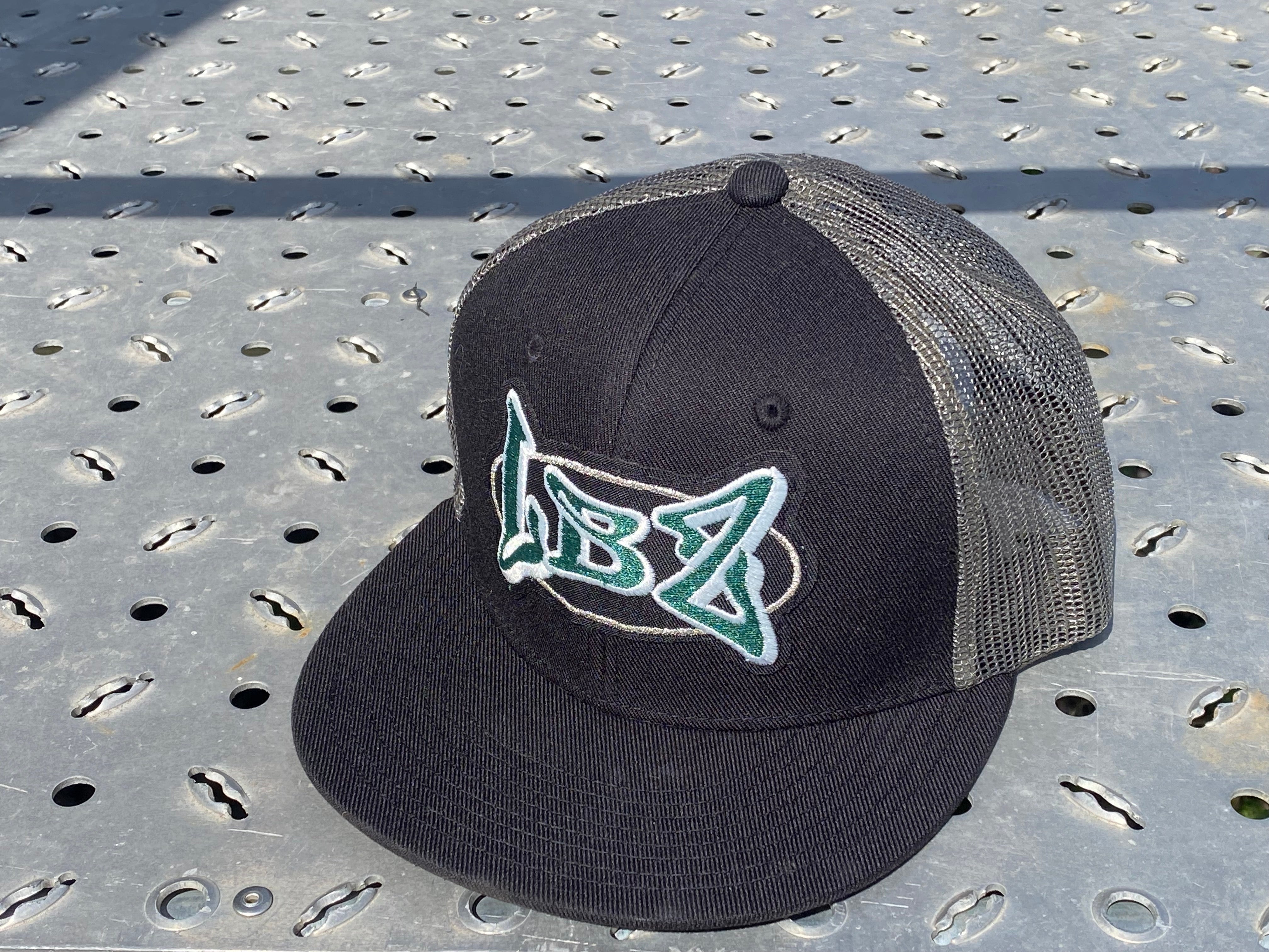 green, flatbill, snapback