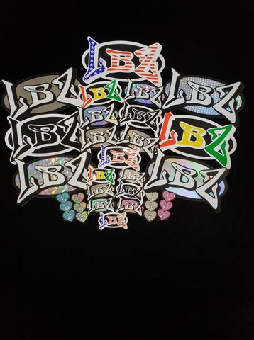LBZ STICKERS - ASSORTED PACK